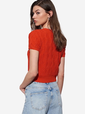 Cardigan 'Strickjacken' Dilvin en orange