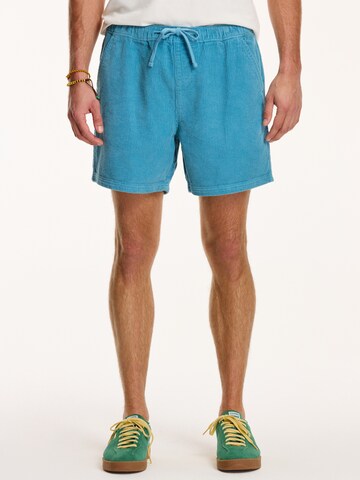 Shiwi Regular Pants 'Rio' in Blue: front