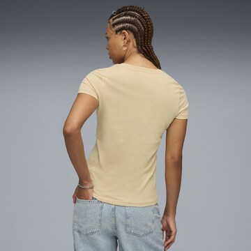 T-shirt fonctionnel 'Ess No. 1' PUMA en beige