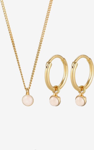 ELLI PREMIUM Schmuckset in Gold: predná strana