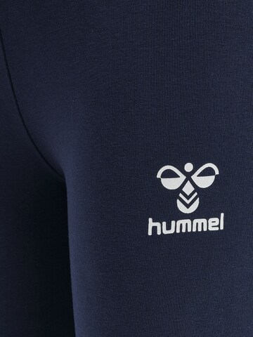 Hummel Skinny Legginsy 'Onze' w kolorze niebieski