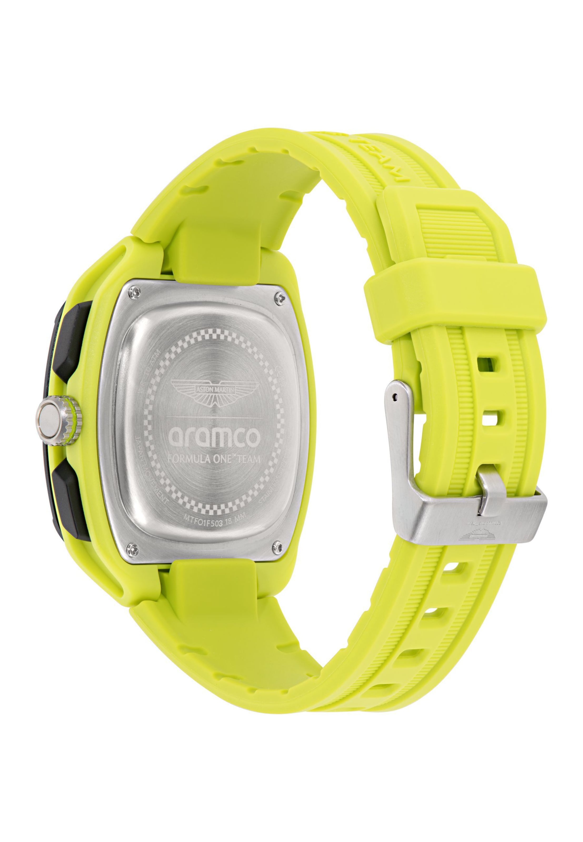 Montre à affichage analogique 'Ovr W' Aston Martin en vert