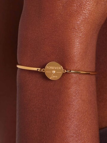 Lucardi Bracelet 'Classic ' in Gold: front