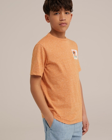 WE Fashion Shirt in Orange: front
