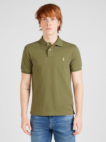 Polo Ralph Lauren Regular fit Shirt in Groen: voorkant
