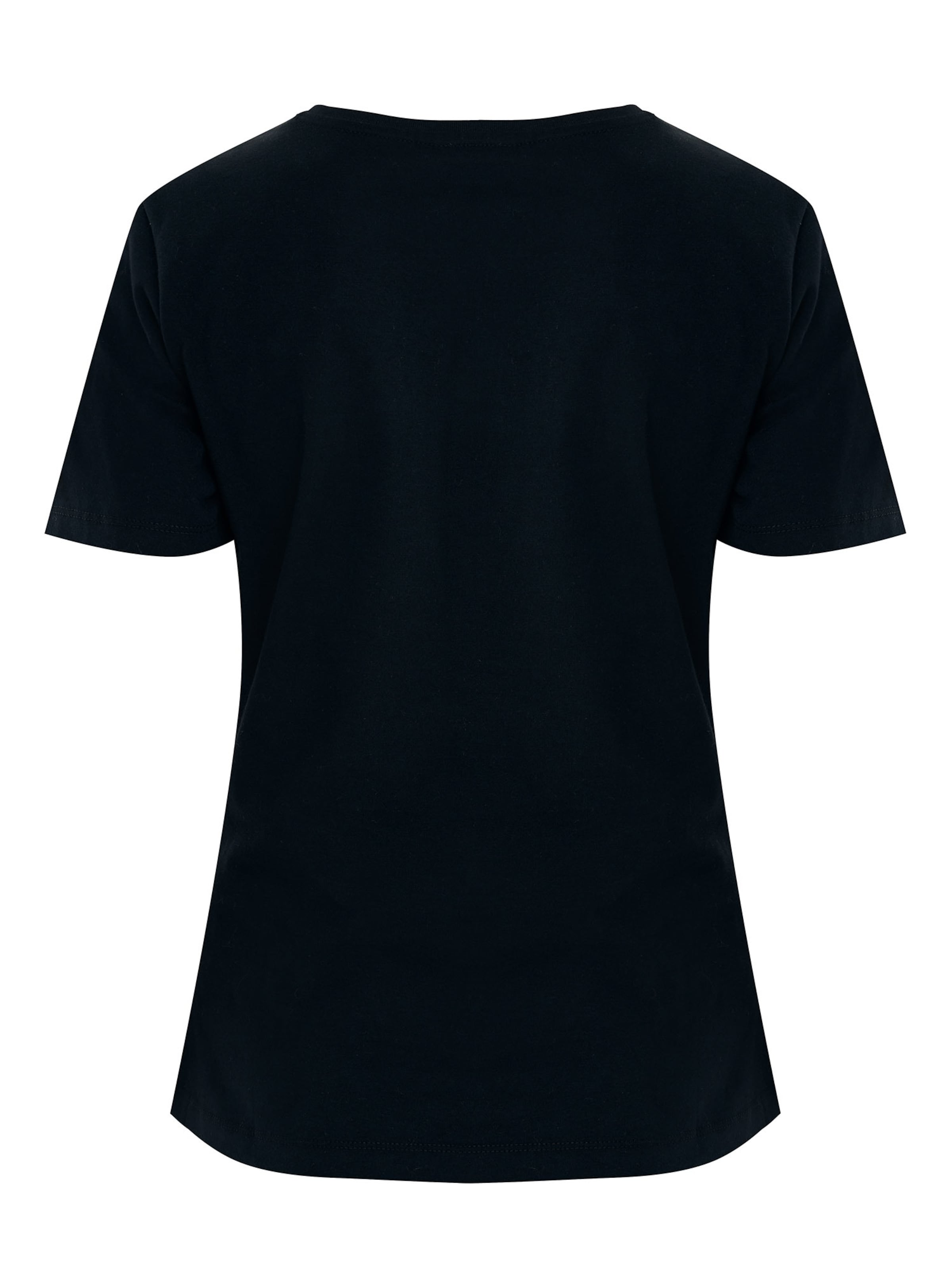 Tricou 'Clover' de la MEXX pe negru