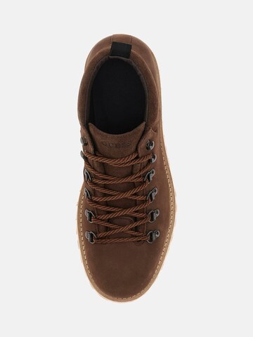 GUESS Lace-Up Boots 'Kurma' in Brown