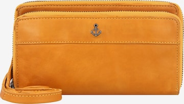 Harbour 2nd Wallet 'Anchor Love' in Yellow: front