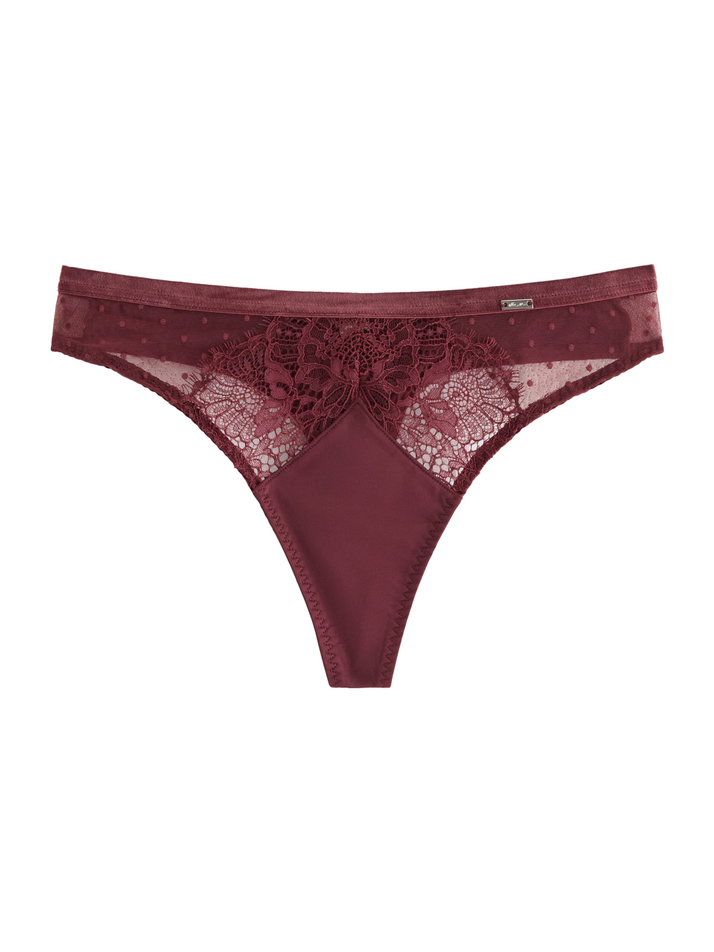 Lindex - Tanga &#x27;Nora&#x27; en rojo: frente