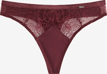 LindexTanga gaćice 'Nora' - crvena boja: prednji dio