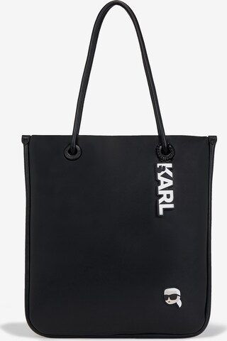 Karl Lagerfeld Shopper 'Ikonik  North-South' in Black: front