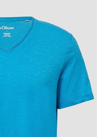 s.Oliver T-Shirt in Blau