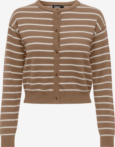 ONLY Strickjacke in beige / bronze, Produktansicht