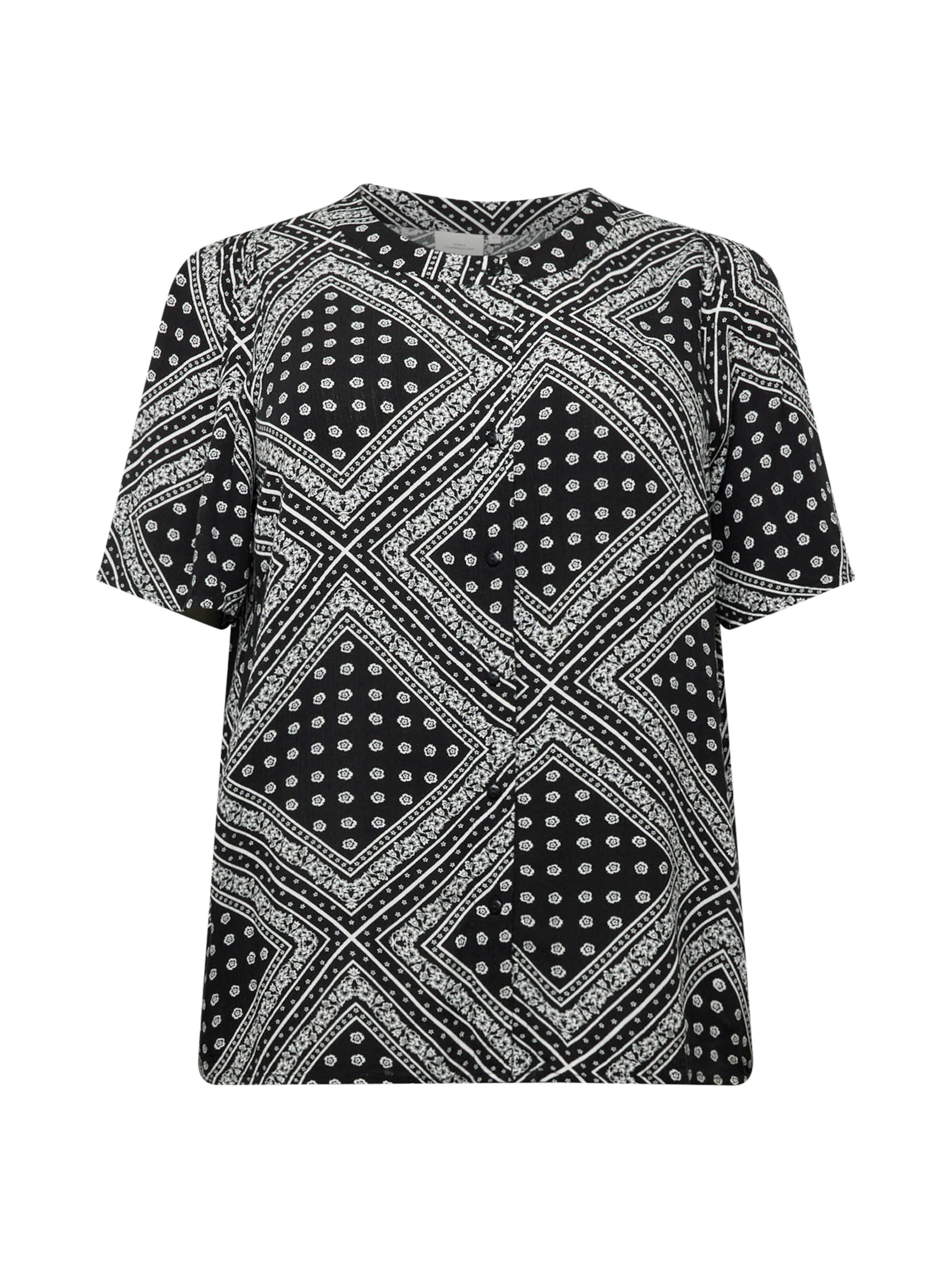 ONLY Carmakoma Blouse 'CARCHERRY' in Black: front