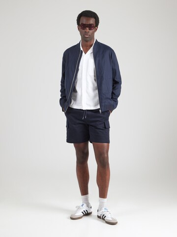 Revolution Regular Cargo trousers in Blue