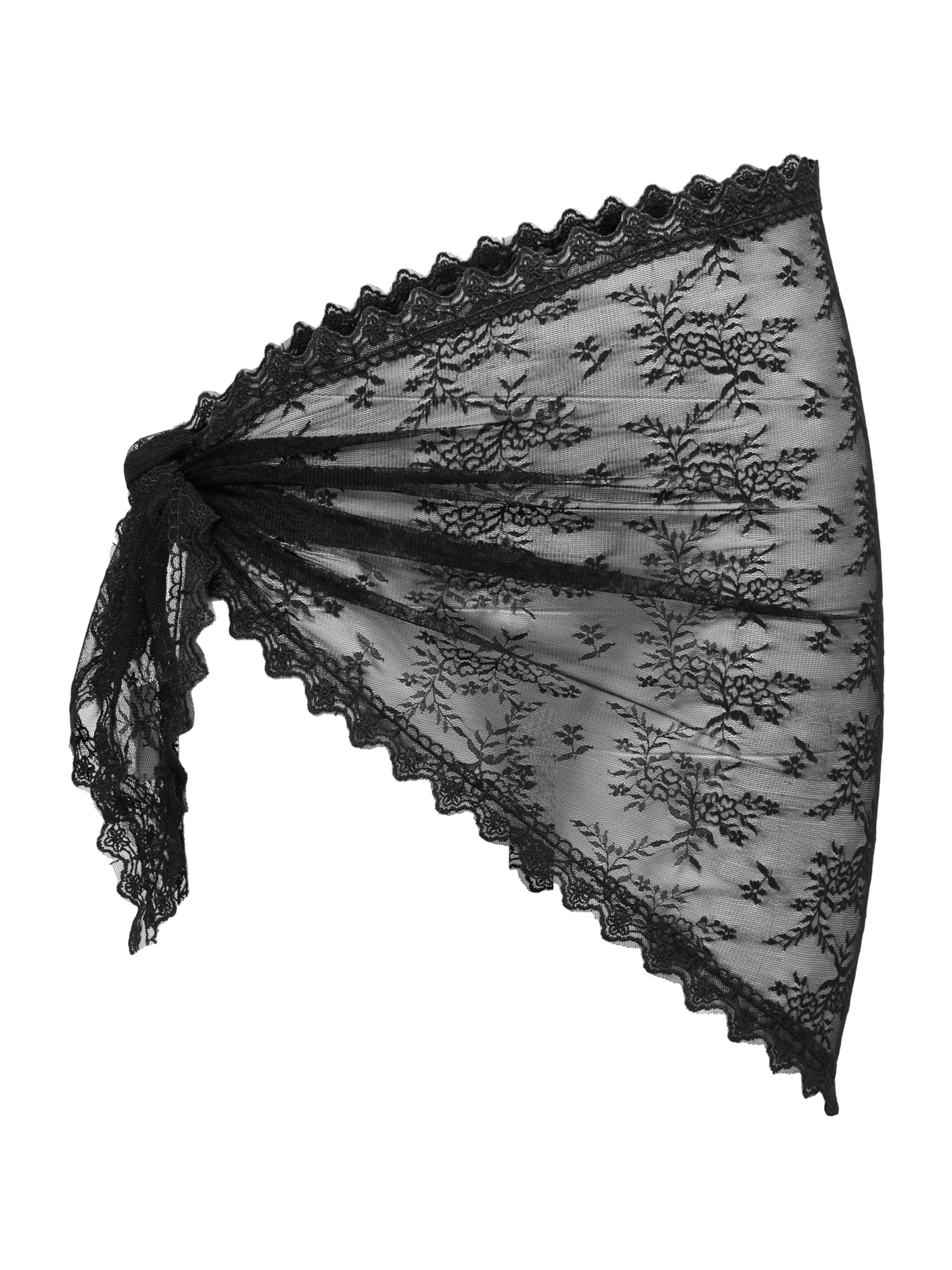 JDY Chusta w kolorze czarny: przód