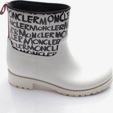 MONCLER Dress Boots in 41 in Blue: front