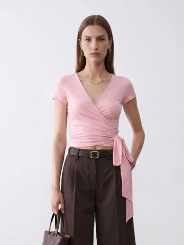 Dilvin Blouse 'Blusen' in Pink: front
