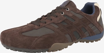 Baskets basses GEOX en marron : devant