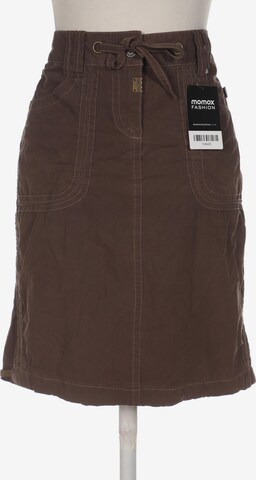 TIMEZONE Skirt in S in Brown: front