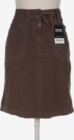 TIMEZONE Skirt in S in Brown: front