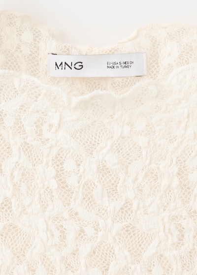 MANGO Blouse 'MARIAN' in XS in de kleur Nude, Productweergave
