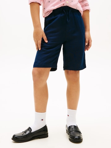 TOMMY HILFIGER Regular Broek in Blauw: voorkant