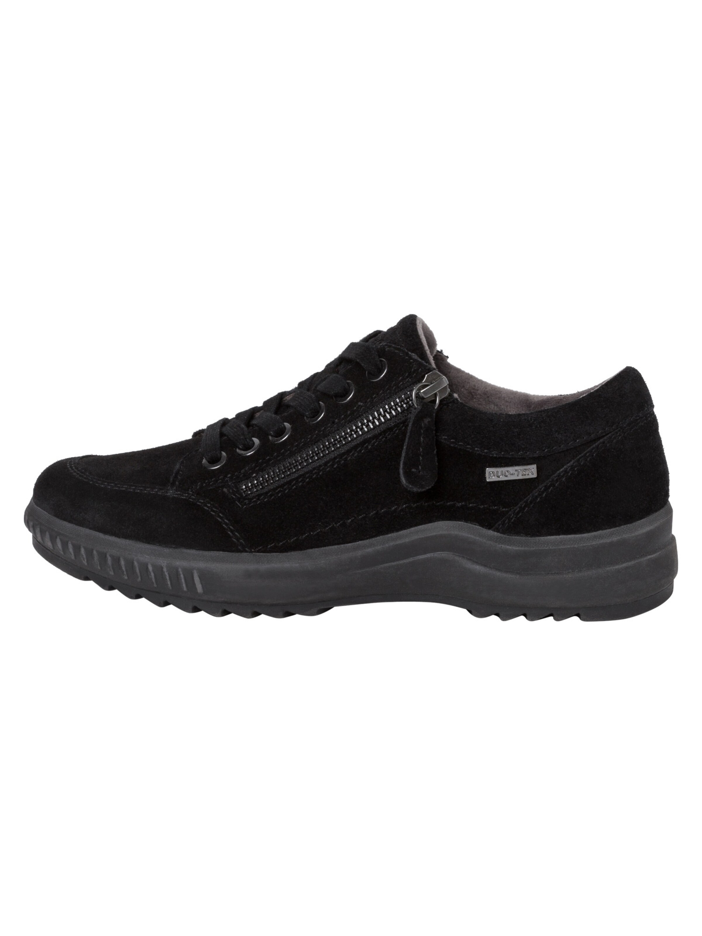 Tamaris Wide Fit Schnürschuh in Schwarz