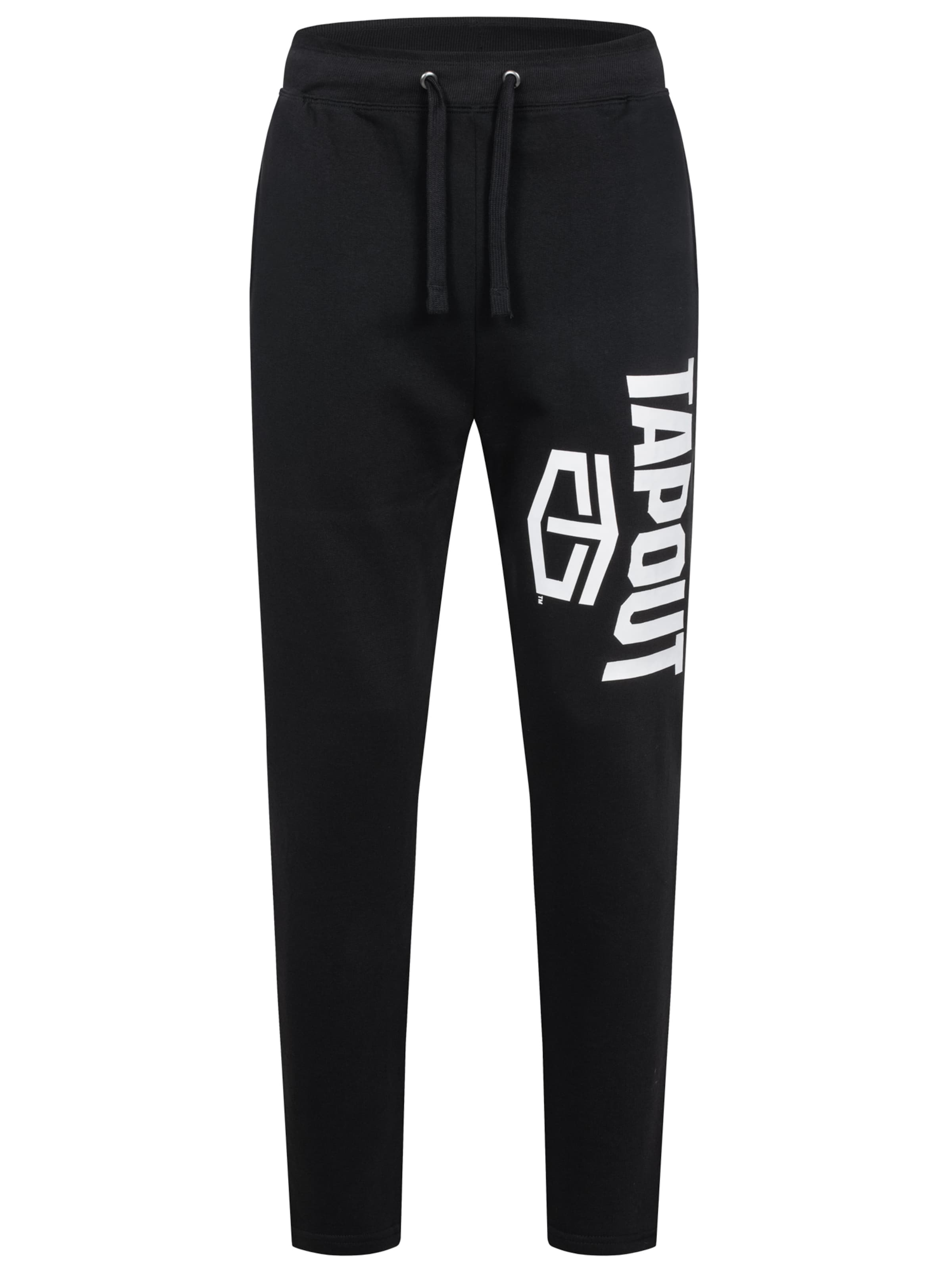 Tapout Zúžený strih Funkčné nohavice - Čierna: predná strana