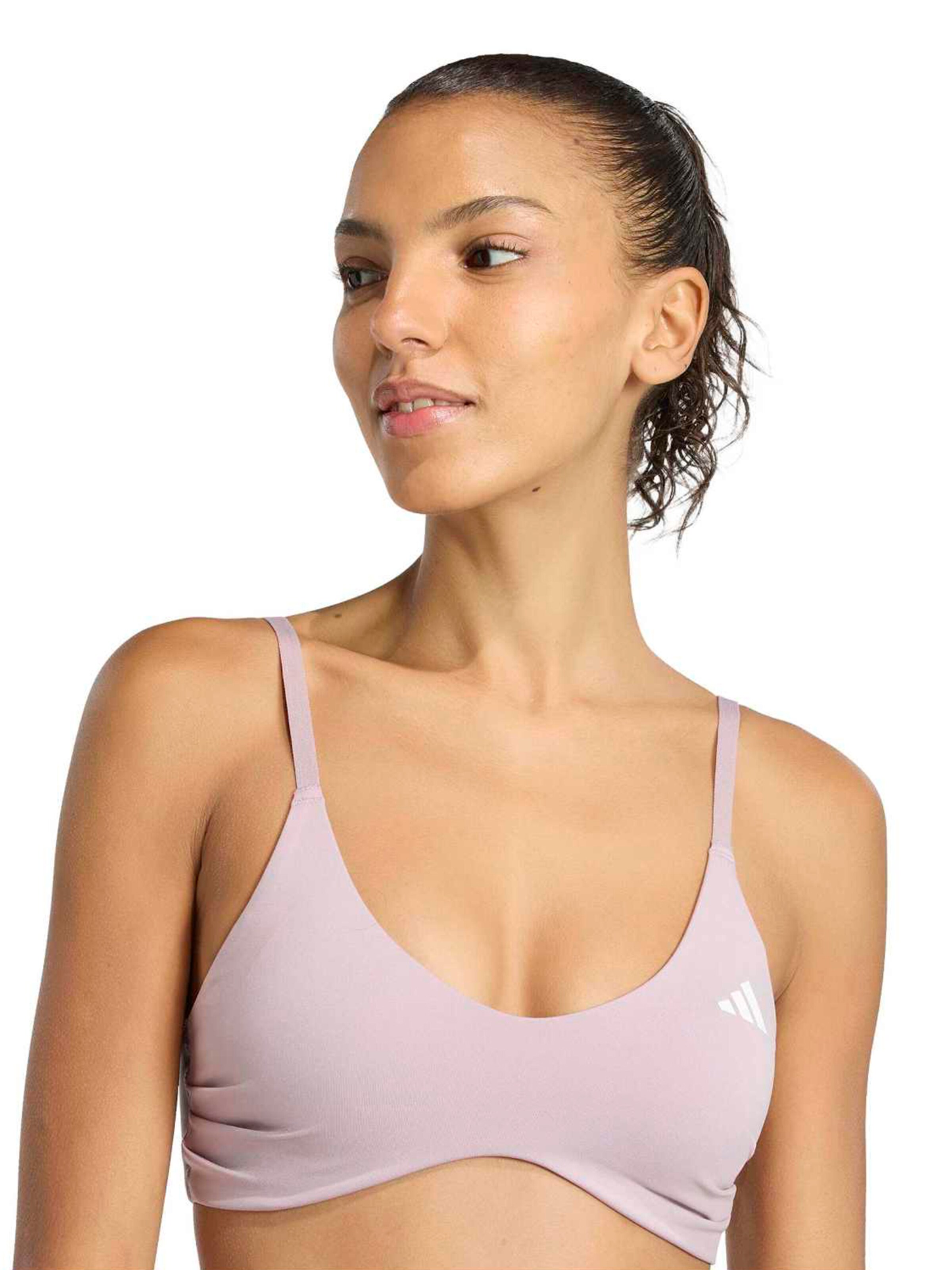 ADIDAS PERFORMANCEBustier Sportski grudnjak 'Optime Essentials' - ljubičasta boja