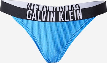 Calvin Klein Swimwear Regular Bikinihose 'Intense Power' in Blau: predná strana