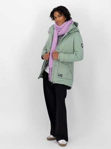 Alife and Kickin Vinterparkas 'FloraAK' i grön