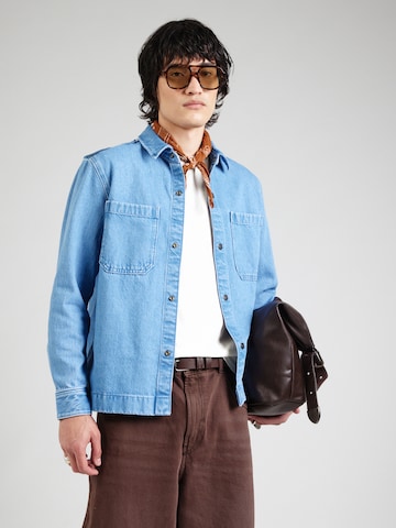 Lee Comfort fit Overhemd in Blauw: voorkant