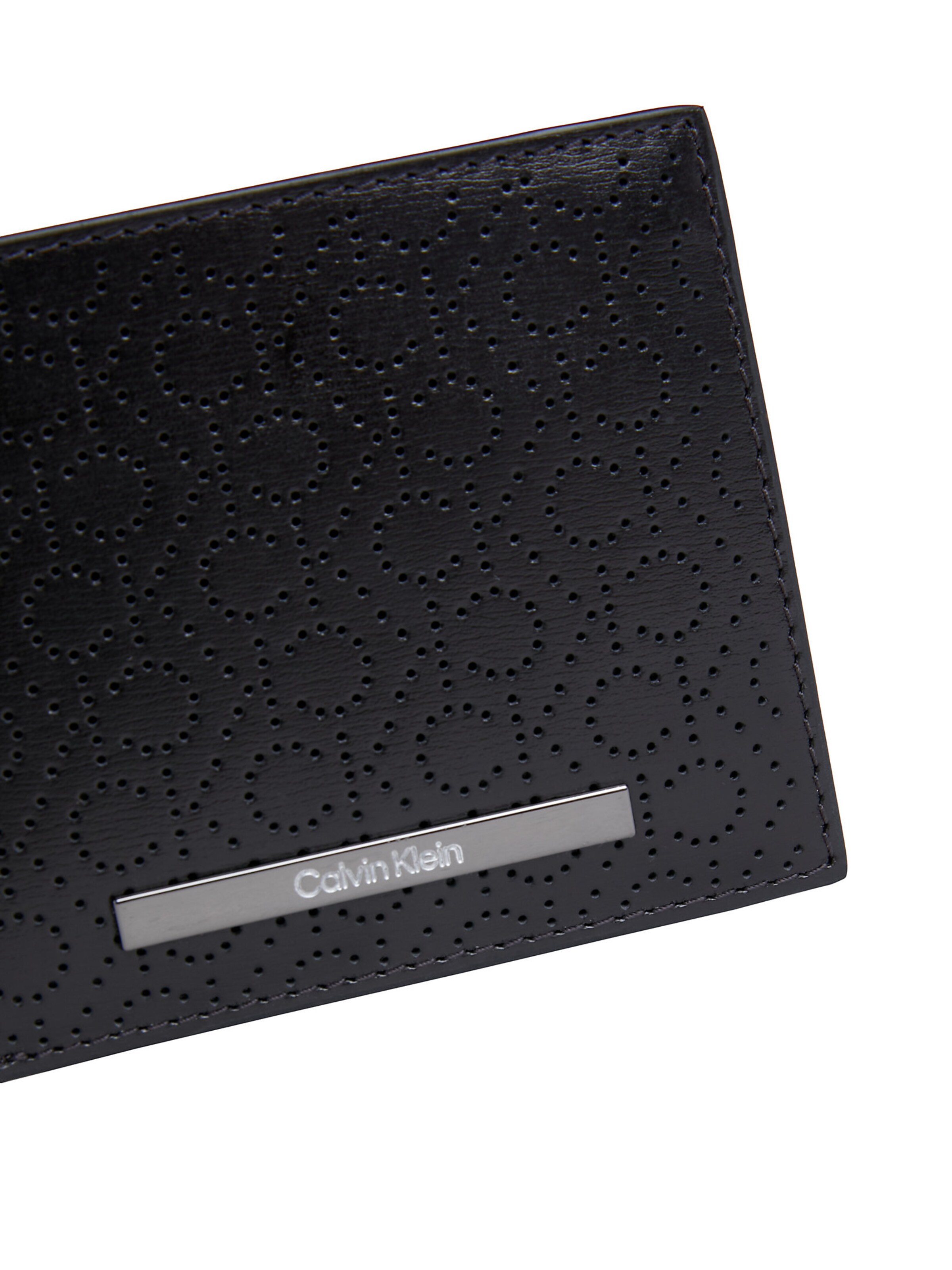 Calvin Klein Wallet 'Modern Bar' in Black