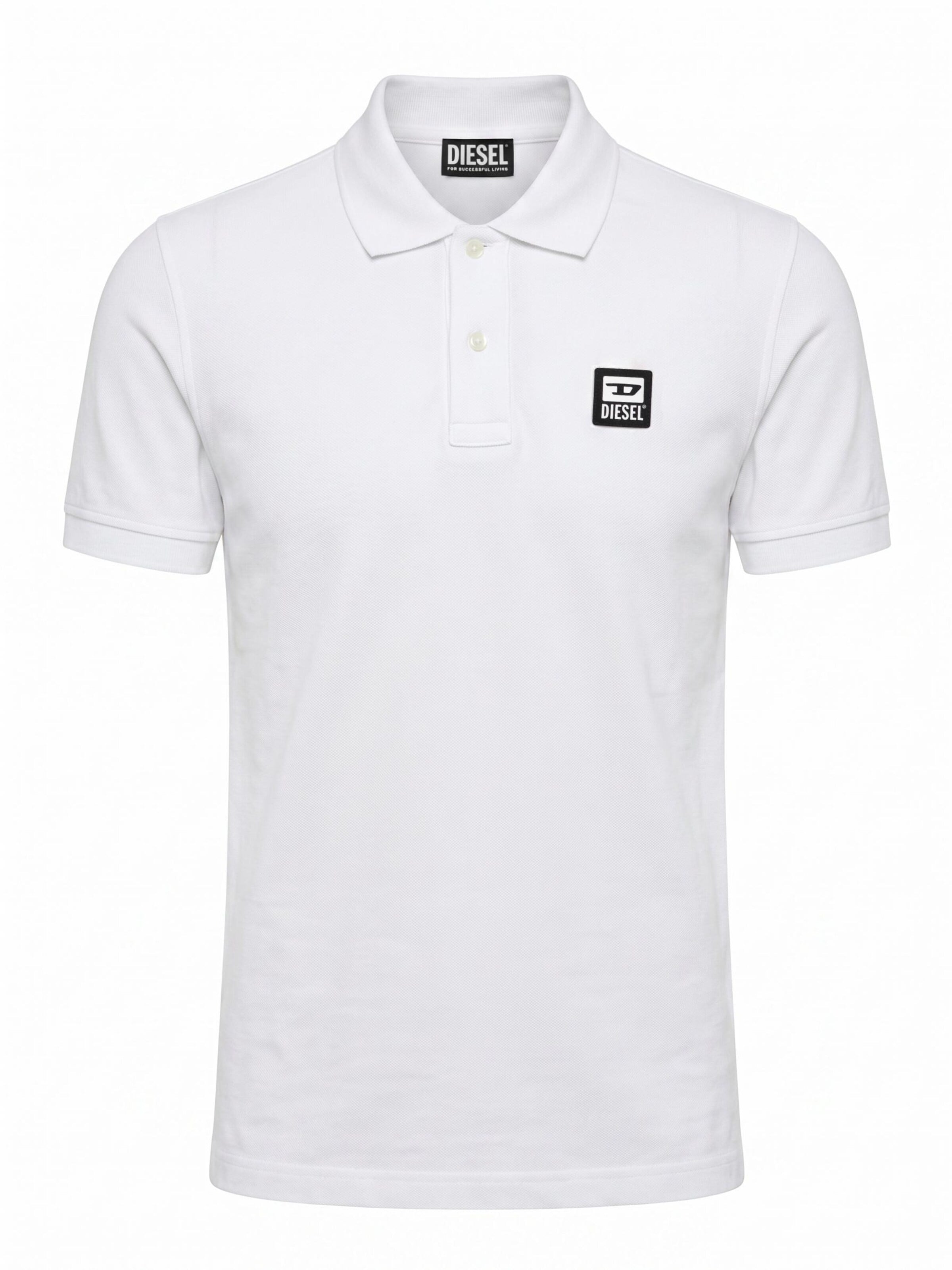 DIESEL - Camisa 'T-SMITH 250104 SLIM' em branco: frente