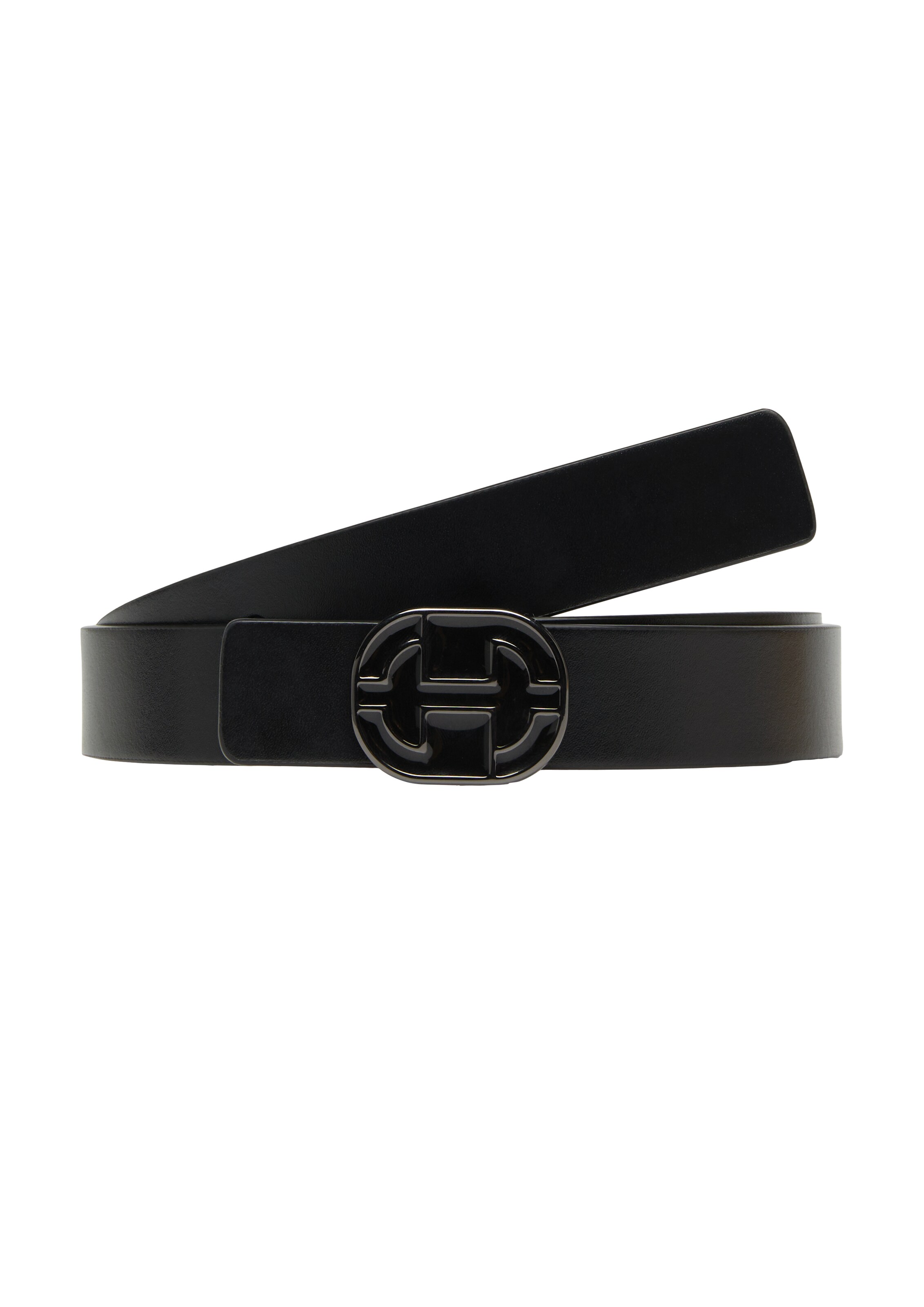 Ceinture COMMA en noir : devant