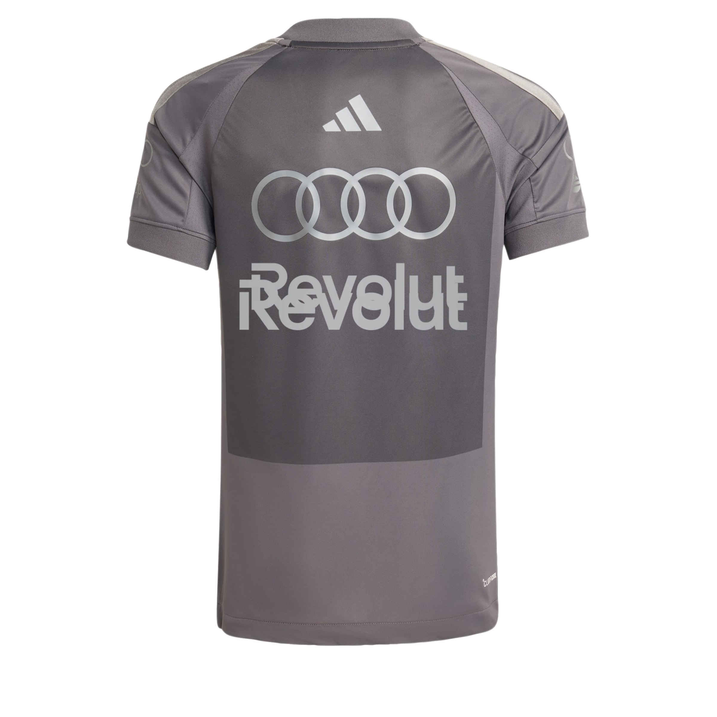 T-Shirt fonctionnel 'Audi Formula One Team Driver' ADIDAS PERFORMANCE en gris