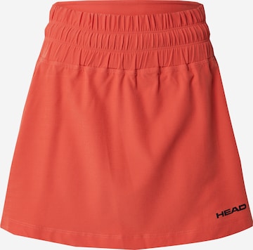 HEAD Athletic Skorts in Orange: front