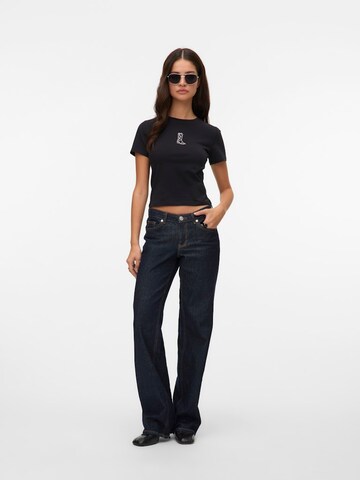 T-shirt 'VMFLEUR' VERO MODA en noir