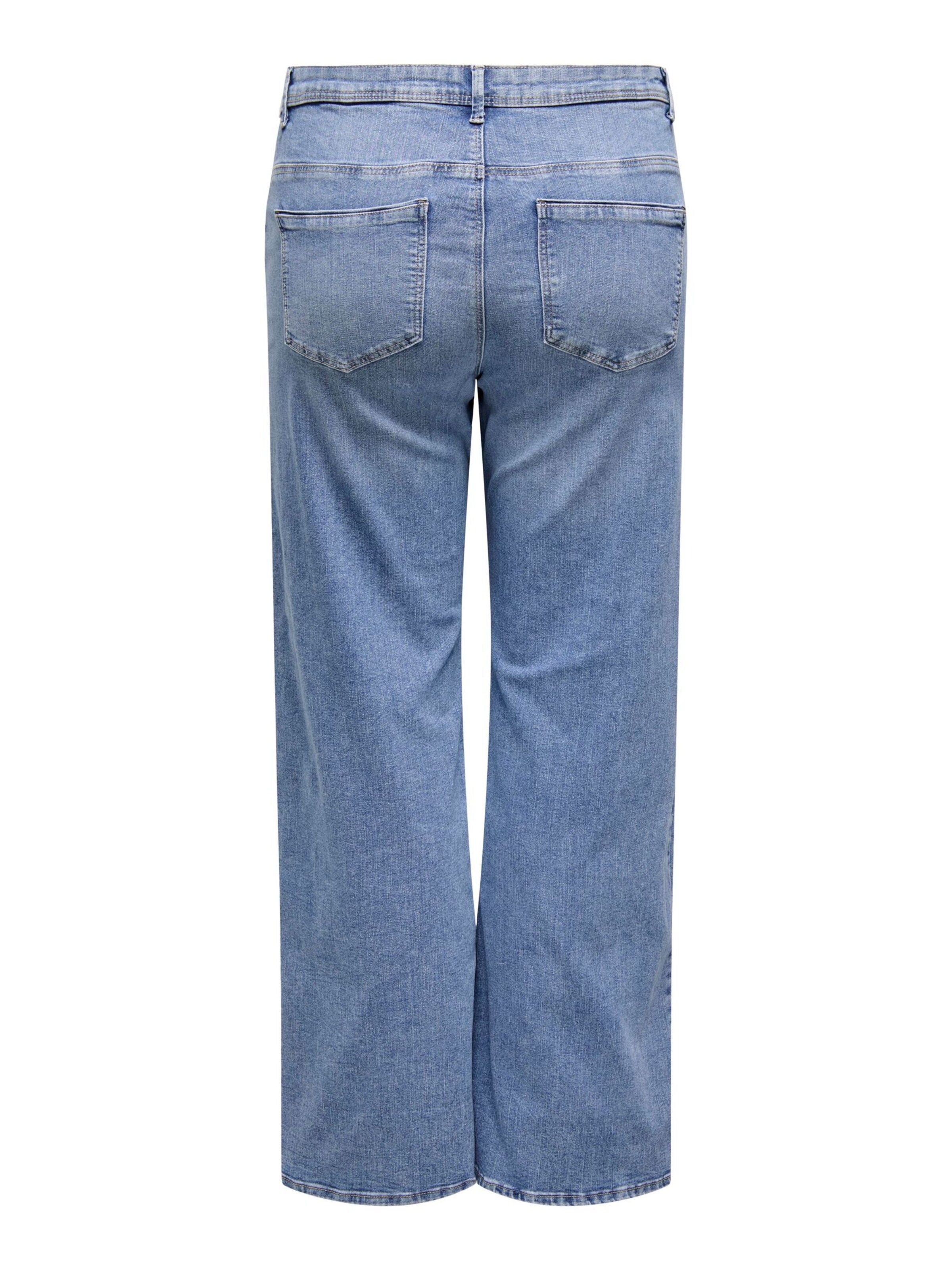 Wide leg Jeans 'CARSally' di ONLY Carmakoma in blu
