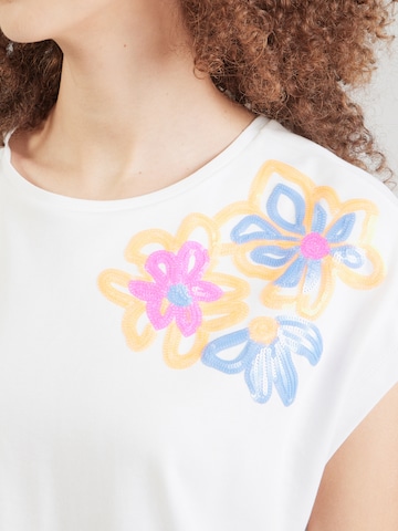 T-shirt Smith&Soul en blanc