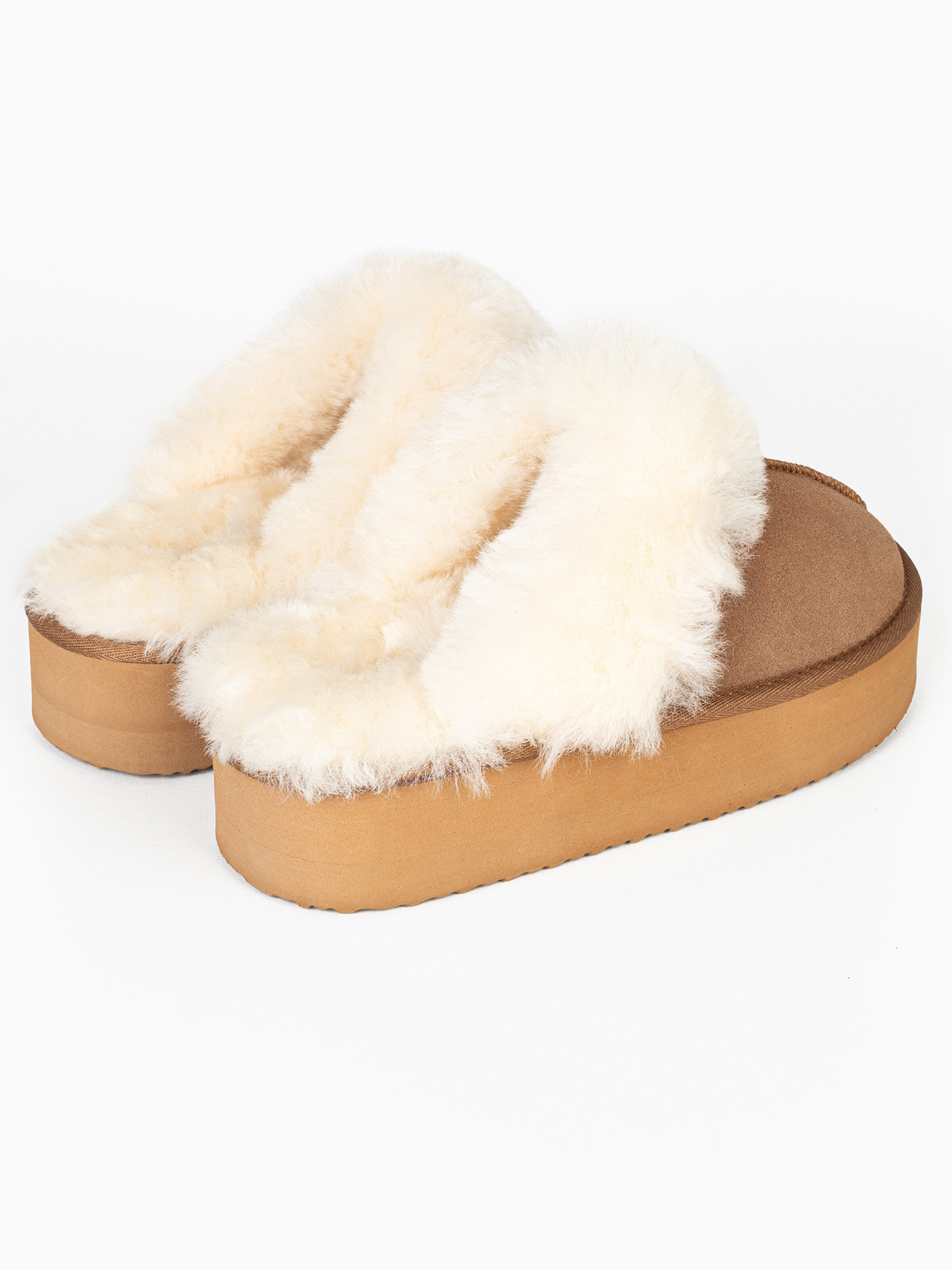 Gooce Papuče 'Emeline' - Hnedá