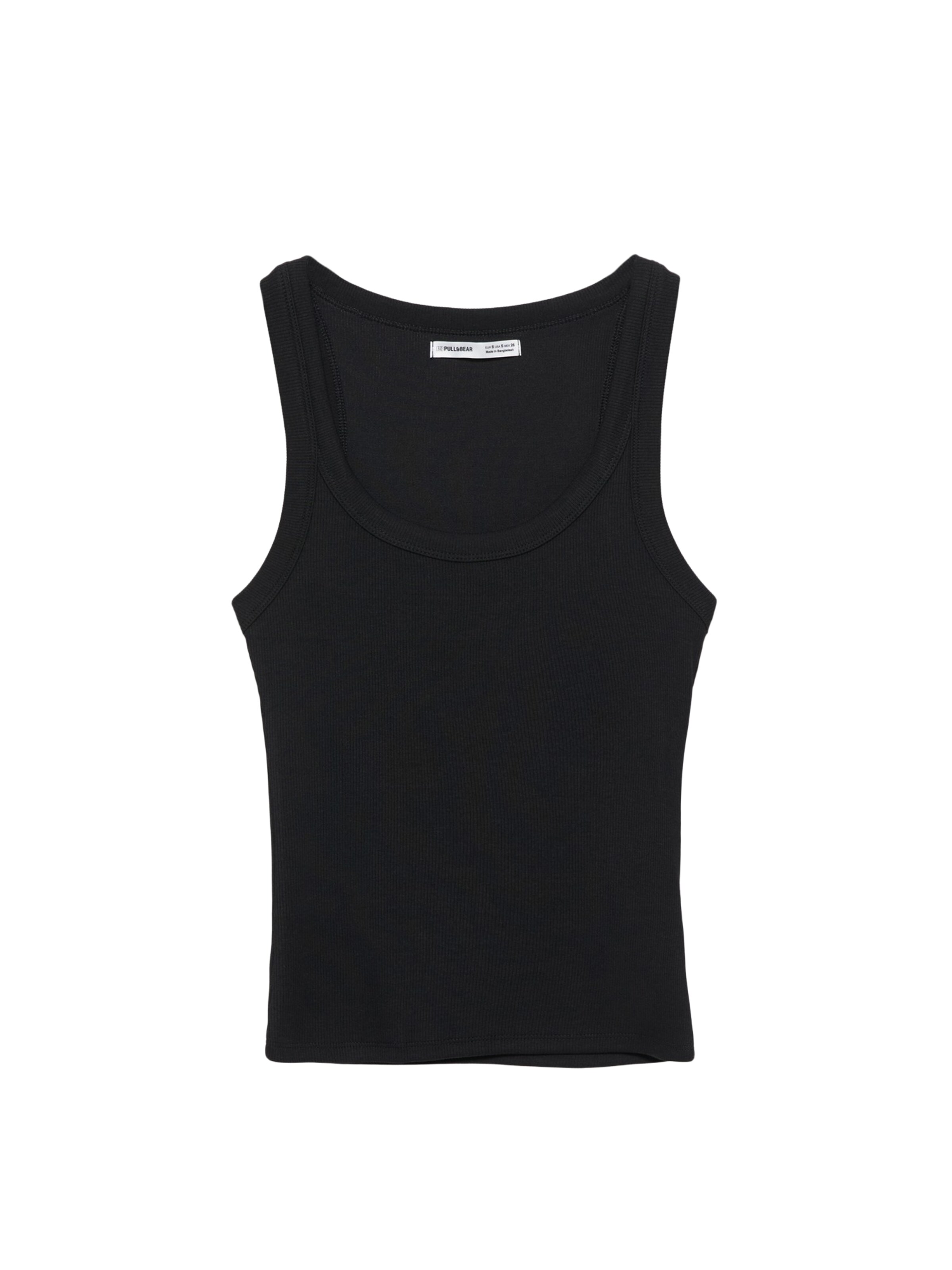 Pull&Bear Top in XS in schwarz, Produktansicht