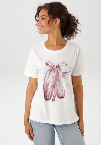 Aniston CASUAL Shirt in White: front