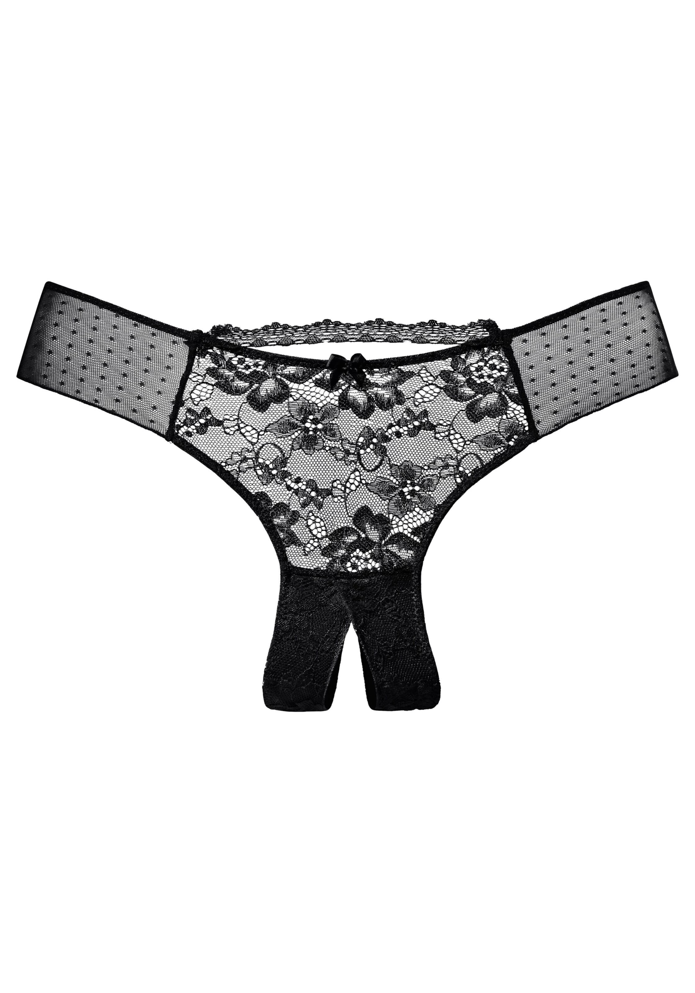 LASCANA Ouvert in Schwarz: Vorderseite