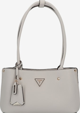 GUESS Shoulder Bag 'Meridian II' in Beige: front