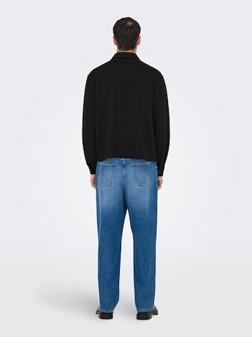 Only & Sons Regular fit Between-season jacket 'ONSNewkodyl' in Black