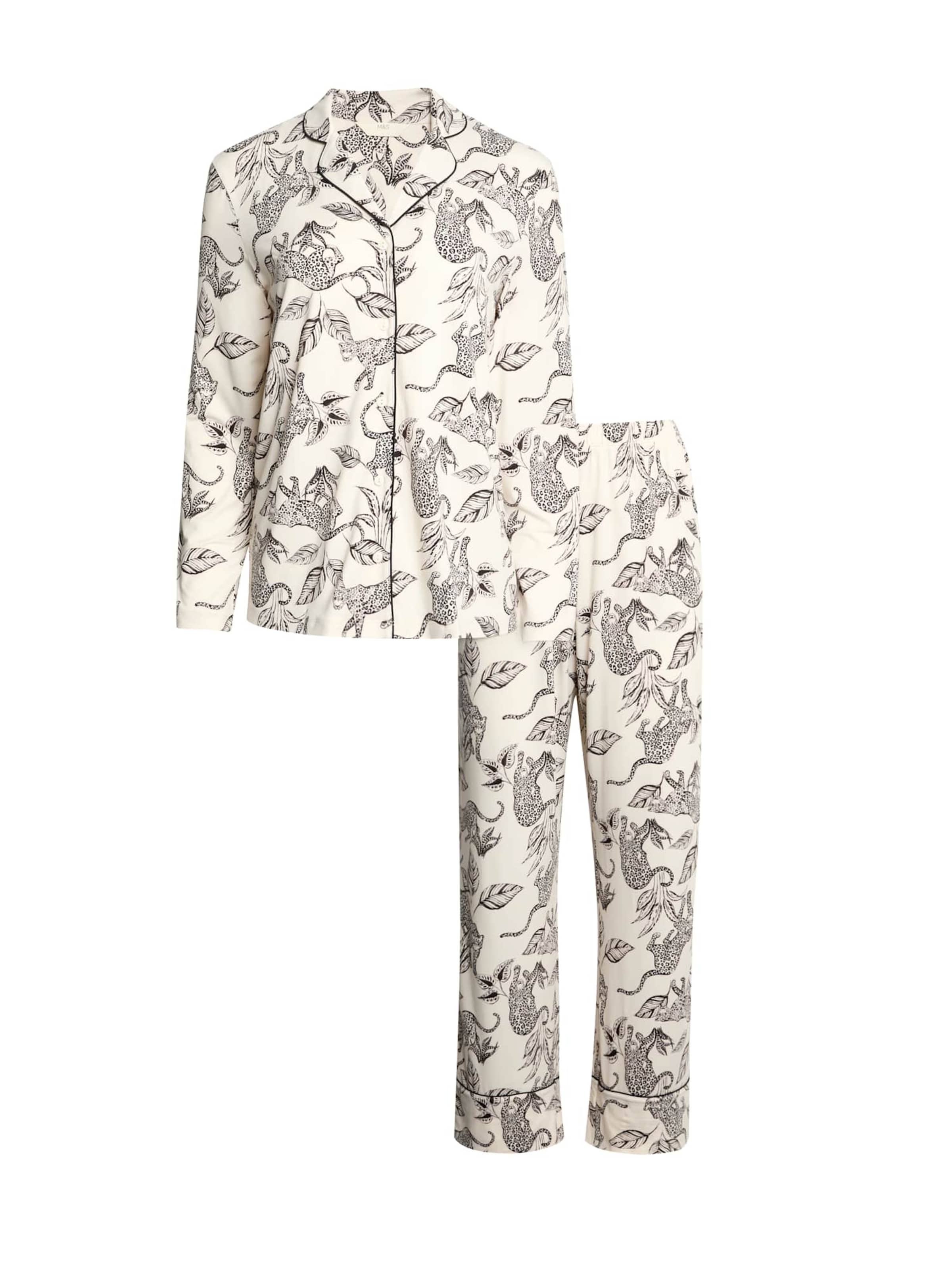 Pyjama Marks & Spencer en beige : devant