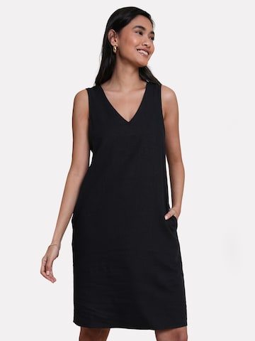 Robe d’été 'Peggy' Threadbare en noir : devant