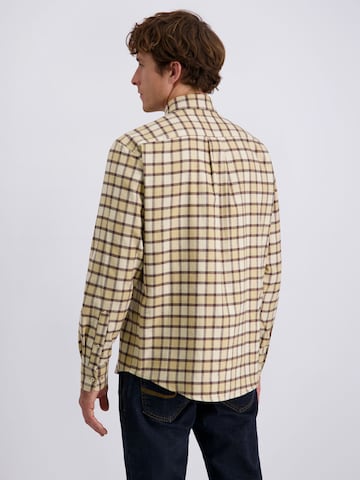 Coupe regular Chemise PIERRE CARDIN en marron